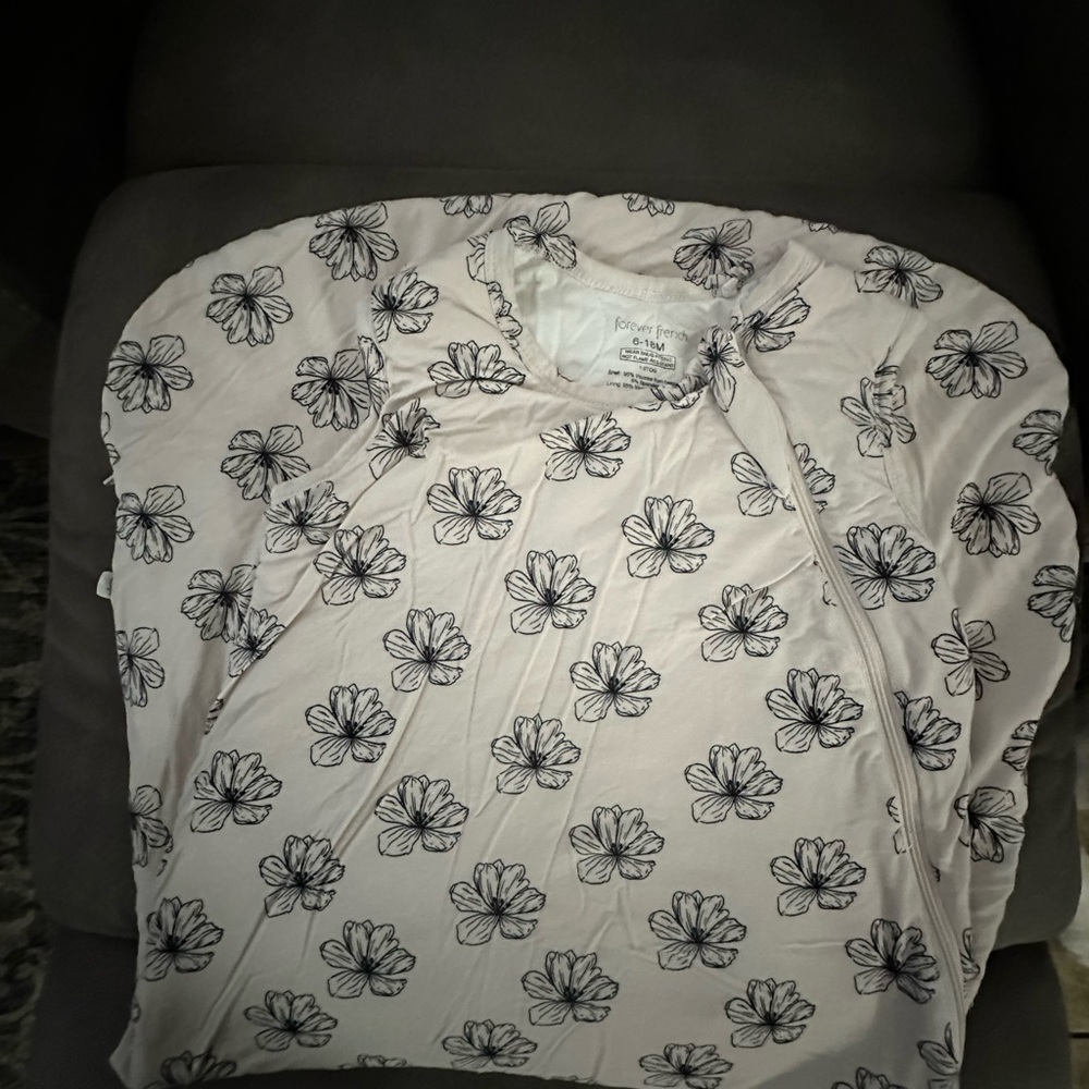 Floral Print Kids Pajamas Sleep Sack